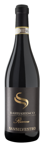 Fles San Silvestro Barbaresco Riserva rode wijn 75 cl
