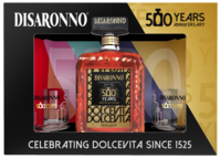 Disaronno 500 Years met 2 glazen