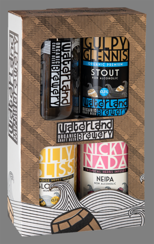 Waterland Brewery 0.0 met Glas