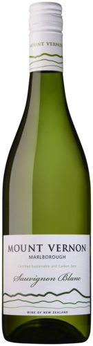 Fles Mount Vernon Sauvignon Blanc witte wijn 75 cl
