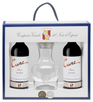 Cune Crianza met Decanter Cadeaupakket
