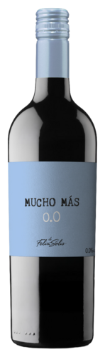 Fles Mucho Más Tinto 0,0% alcoholvrije wijn 75 cl