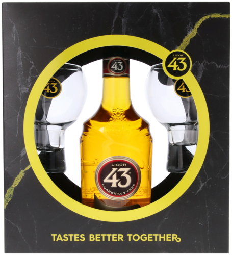 Licor 43  Cadeauverpakking met 2 Ballon glazen