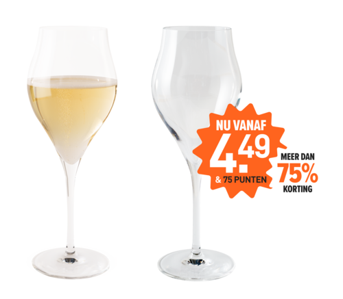 Chef & Sommelier Champagneglazen Tulp - set van 2