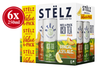 STËLZ Hard Iced Tea 12-pack Peach & Lemon