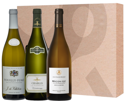 Wijnbox Kerst Deluxe Wit