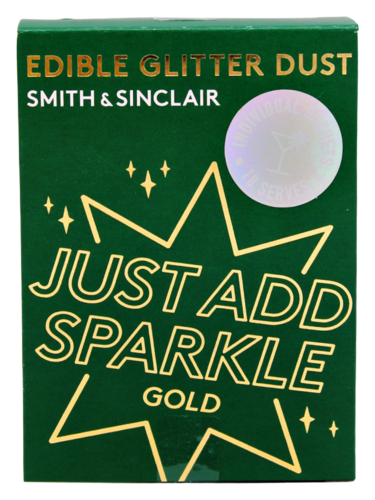 Cocktail glitters goud
