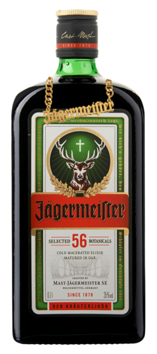 J&auml;germeister met Ketting