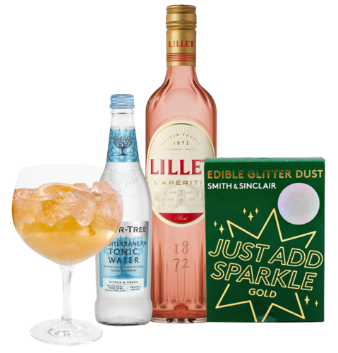 Cocktailpakket Lillet glitter Spritz