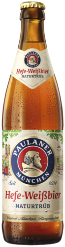 Fles Paulaner Hefe-Weissbier 50 cl