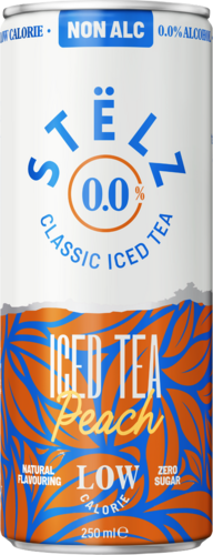 Stëlz Iced Tea Peach Alcoholvrij