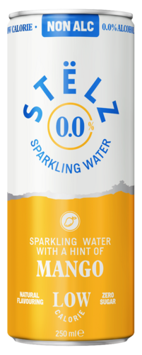 Blikje Stëlz Mango 0.0 alcoholvrij 25 cl