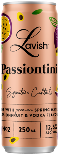 Blikje Lavish Passiontini 25 cl