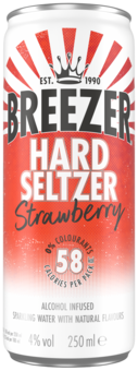 Breezer Hard Seltzer Strawberry