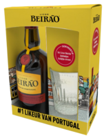 Licor Beir&atilde;o giftpack met glas 