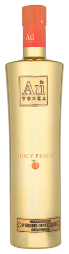 Fles AU Vodka Juicy Peach 70 cl