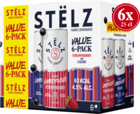 ST&Euml;LZ Hard Lemonade Strawberry Cassis 6-pack