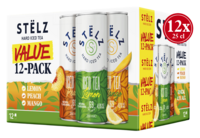 ST&Euml;LZ Hard Iced Tea Mango, Lemon & Peach 12-pack