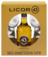 Licor 43  Cadeauverpakking met 2 Ballon glazen