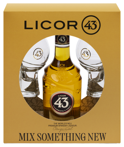 Licor 43  Cadeauverpakking met 2 Ballon glazen