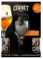 Cornet Oaked Cadeaupakket met glas