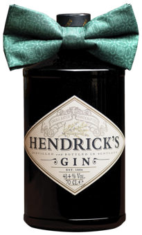 Hendrick's Gin met Vlinderdas