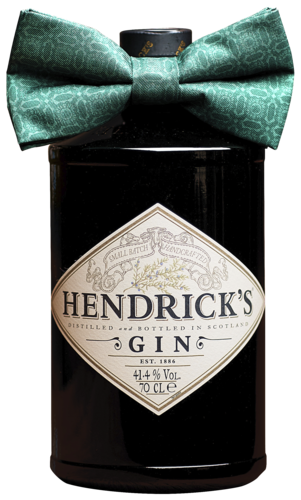 Hendrick's Gin met Vlinderdas