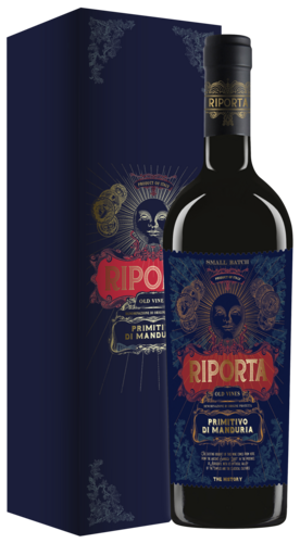 Riporta Primitivo di Manduria Cadeauverpakking 75CL