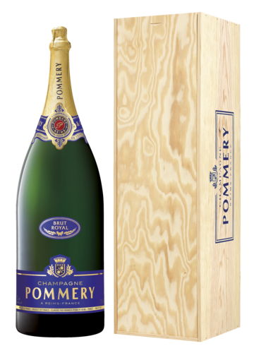 Pommery Brut Royal Balthazar in Kist 1200CL