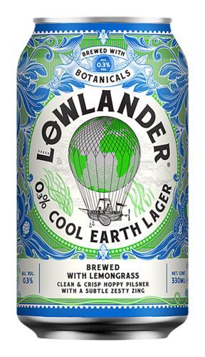 Lowlander 0.3 Cool Earth Lager Blik