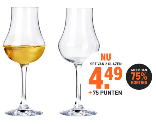 Chef & Sommelier Likeurglazen (16 CL) - Set van 2