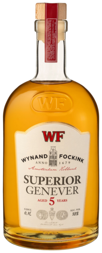 Fles Wynand Fockink Superior Genever 5 Years 70 cl