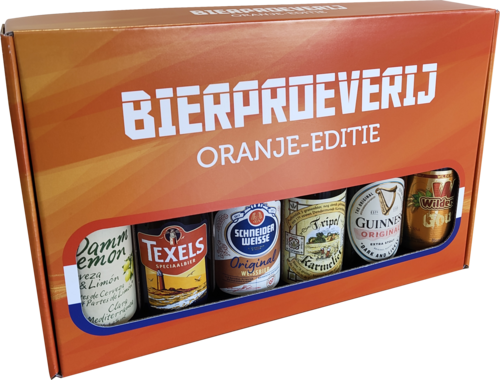 Bierproeverij Oranje Cadeauverpakking