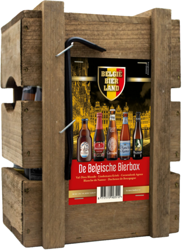 Bier Kist Belgie  Cadeauverpakking