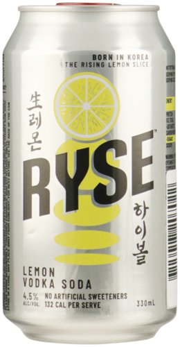 Ryse Lemon Vodka Soda