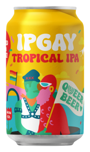 Queer Beer IPGAY Tropical IPA