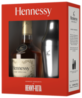 Hennessy VS 70cl + Shaker