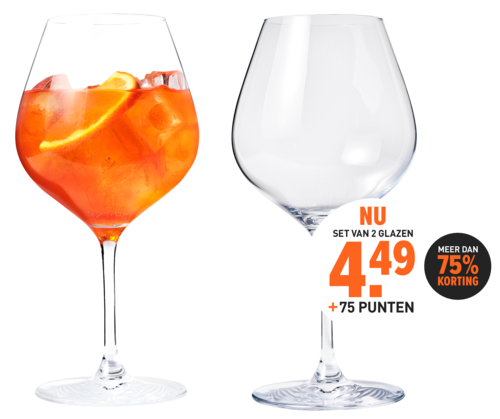 Chef & Sommelier Spritz glas (70 cl) - set van 2