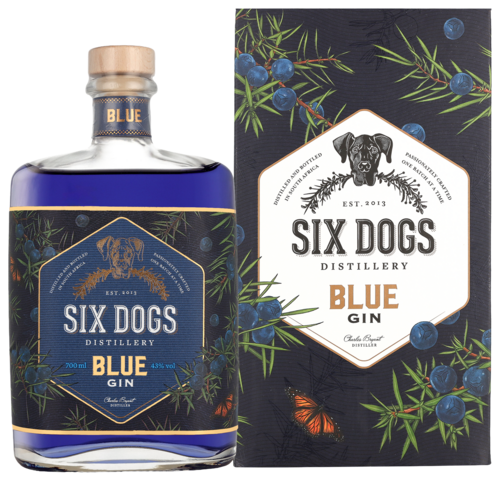Six Dogs Gin Blue