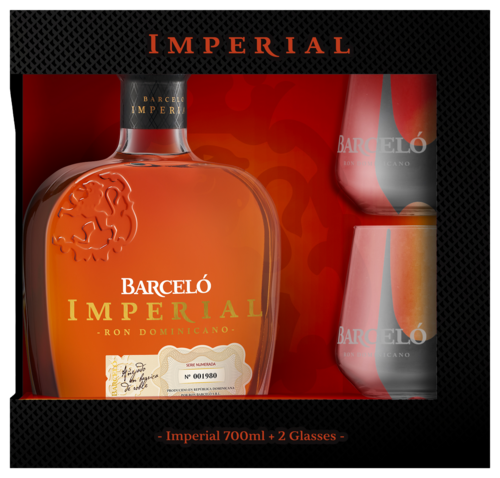 Barcelo Imperial Cadeaupakket met 2 glazen