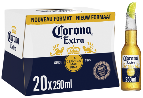 Corona Extra, 20 flesjes van 25 cl