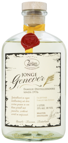 Fles Zuidam Jonge Jenever 1 liter