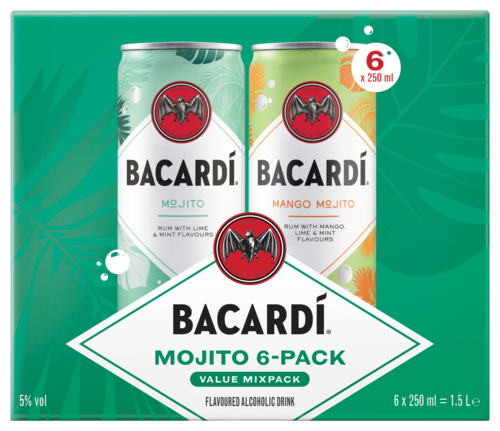 Bacardi Mojito Variety 6-pack