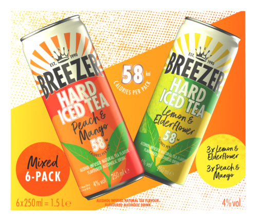 Breezer Hard Iced Tea Variety 6-pack