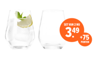 Chef & Sommelier Tumblerglazen (38 cl) - set van 2