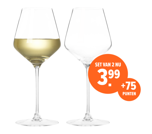 Chef & Sommelier Witte wijnglazen (38 cl) - set van 2