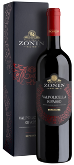 Zonin Valpolicella Ripasso Superiore Geschenkverpakking