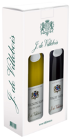 J. de Villebois Sauvignon Blanc & Pinot Noir Cadeaupakket