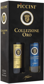 Piccini Collezione Oro Chianti Riserva & Orvieto Cadeaupakket