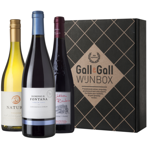 Gall & Gall Wijnbox Biologisch 3x75CL